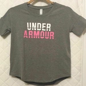 UNDER ARMOUR KIDS GIRLS T-SHRT